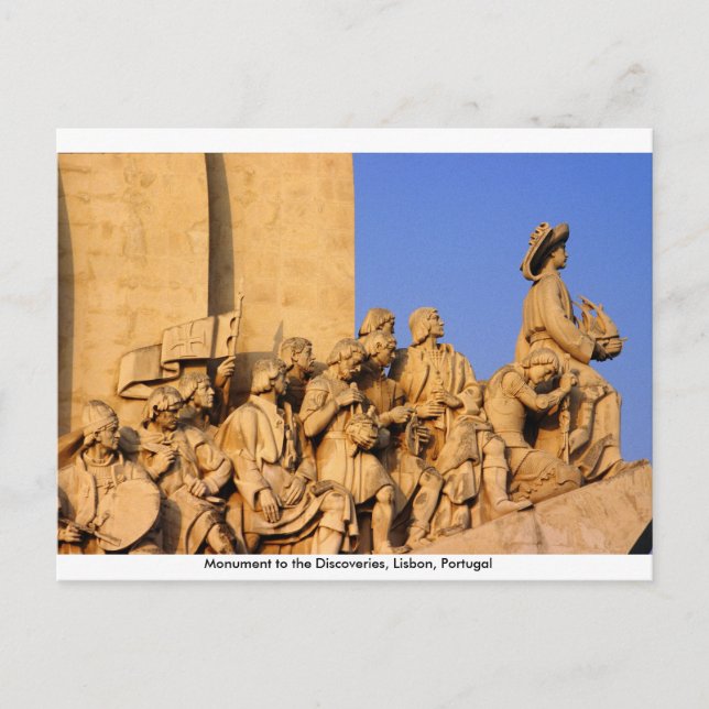Ålder för upptäcktsmonument, Lissabon, Portugal Vykort (Framsida)