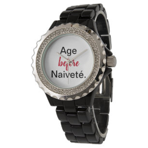 Ålder före naivete armbandsur