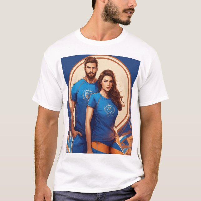 Ålder, gender, intressen och stil-preferenser. t shirt (Framsida)