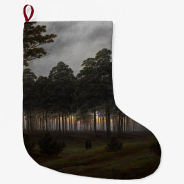 Ålder liggande (av Caspar David Friedrich) Stor Julstrumpa