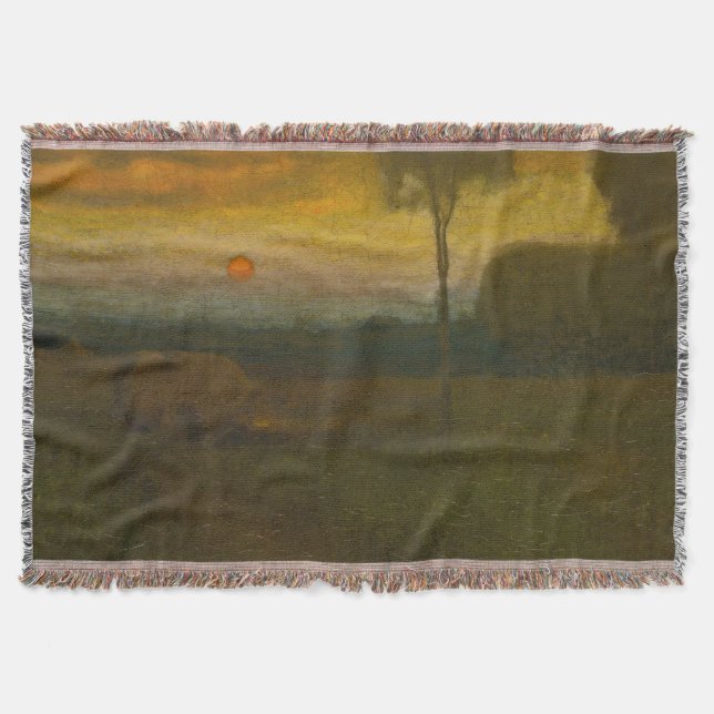 Ålder liggande av George Inness (1889) Filt (Framsidan)