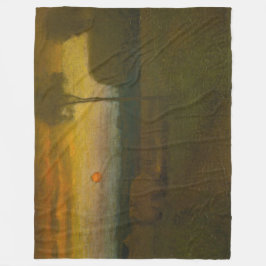 Ålder liggande av George Inness (1889) Fleecefilt