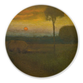 Ålder liggande av George Inness (1889) Knopp