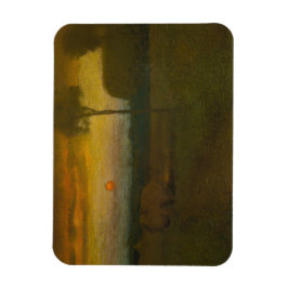 Ålder liggande av George Inness (1889) Magnet