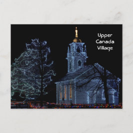 Ålder på natten - byn Upper Canada Vykort