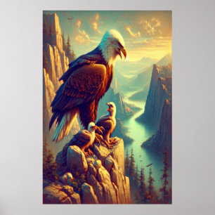 Ålder på Sten med Spädbarn Poster