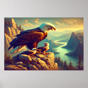 Ålder på Sten med Spädbarn Poster
