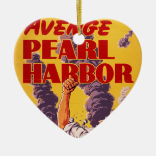 Ålder Pearl Harbour Julgransprydnad Keramik