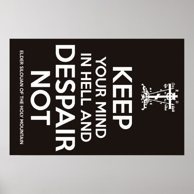 Älder Silouan Poster (Framsidan)