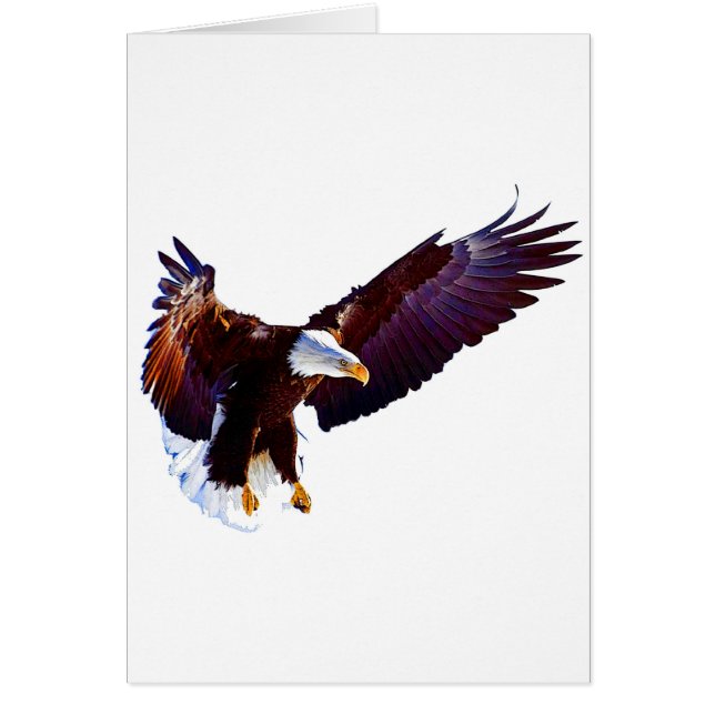 Ålder under flygning hälsningskort (Framsidan)