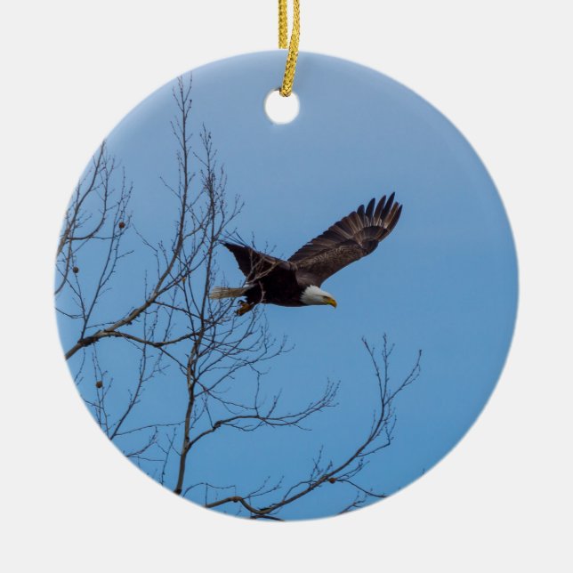 Ålder under flygning julgransprydnad keramik (Framsidan)