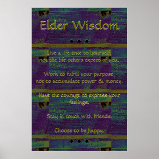 Älder Wisdom III Poster