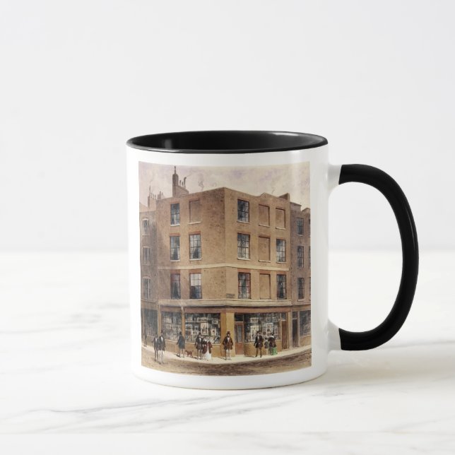 Aldermanmåne tryck shoppar, mugg (Höger)