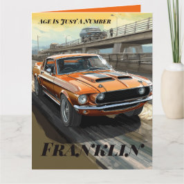 Åldern är bara ett nummer i klassiskt bilfödelseda kort