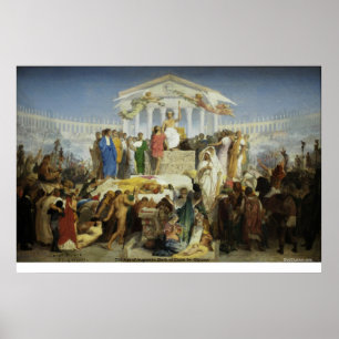 Åldern av Augustus, födelse av Kristus vid Gerom Poster