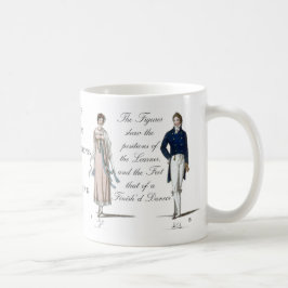 Åldern av Jane Austen den Contra dansen Kaffemugg