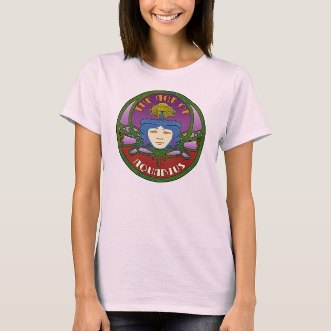Åldern för Aquarius T Shirt (Framsida)