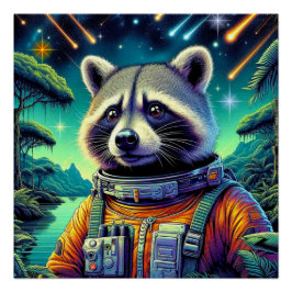 ÅLDERN FÖR STÅL-NORDIN RACCOON 2 PERFECT POSTER