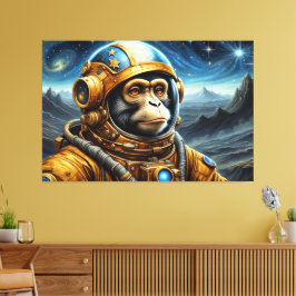 ÅLDERN FÖR STÅL-TAMARIN MONKEY 5 CANVASTRYCK