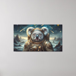 ÅLDERN STÅL-KOALA 2 CANVASTRYCK