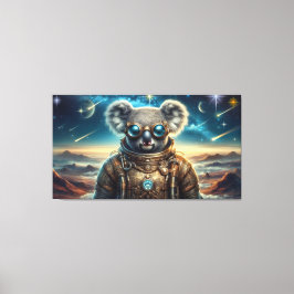 ÅLDERN STÅL-KOALA 4 CANVASTRYCK