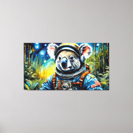 ÅLDERN STÅL-KOALA 5 CANVASTRYCK