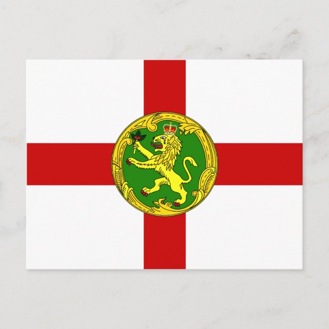 Alderney Guernsey Vykort (Framsida)