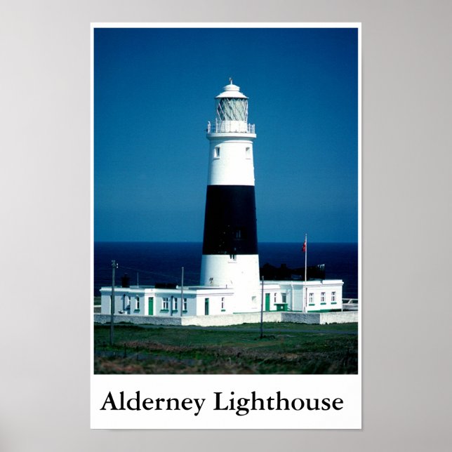 ALDERNEY LIGHTHOUSE POSTER (Framsidan)