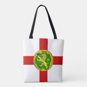 Alderneys patriotiska flagga tygkasse