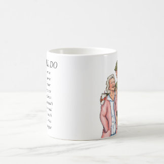 Åldersdag för det gamla par fullt-färg Lämnat i fö Kaffemugg