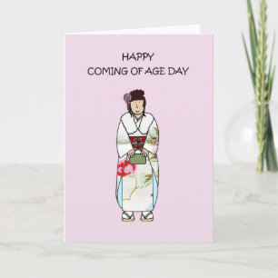 Åldersdag i Japan Kort