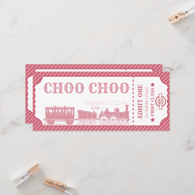 Åldersdag tåg temafält inbjudningar (Fram/Back In Situ)