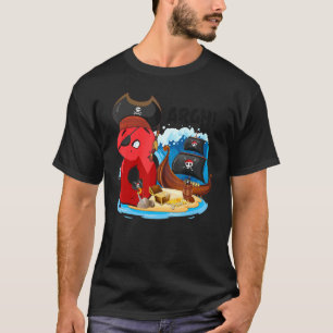 Åldersdaglig Pirat-födelsedag Pirater Frakt Arr 8: T Shirt