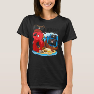 Åldersdaglig Pirat-födelsedag Pirater Frakt Arr 8: T Shirt