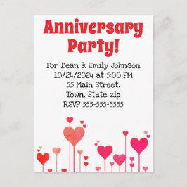 Åldersdagsbjudanden Inbjudan Vykort