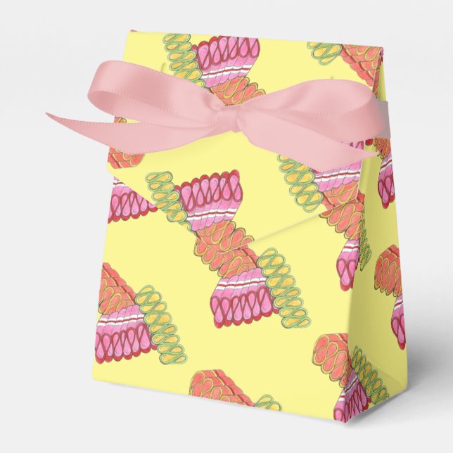 Åldersfäst Helgdag, Ribbon Candy Presentaskar (Framsidan Sidan)