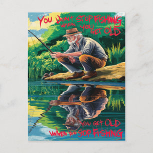 Åldersfiske Vykort