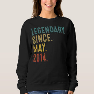 Åldersförklaring sedan maj 2014 8:e födelsedagen t shirt
