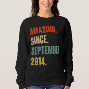 Åldersgräns 8:e födelsedagen Fantastisk sedan sept T Shirt