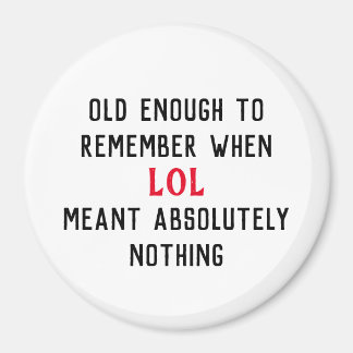 Åldershumor Magnet
