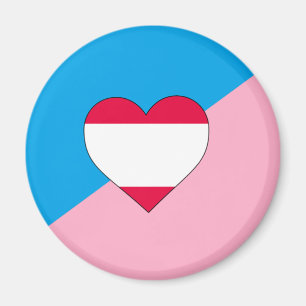 Ålderslek Pride Flagga Magnet