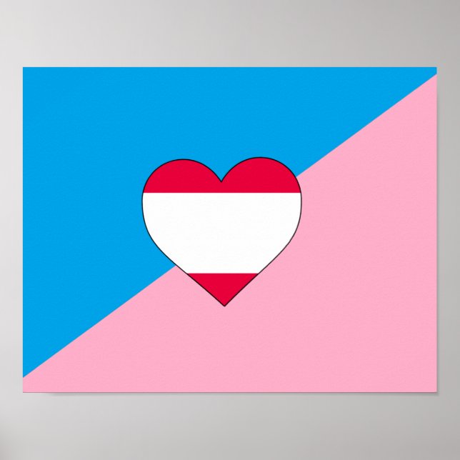 Ålderslek Pride Flagga Poster (Framsidan)