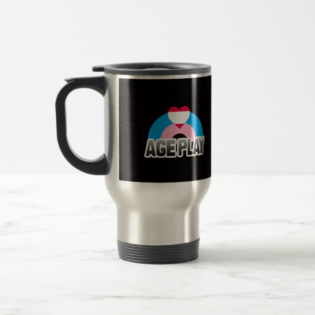 Ålderslek Stolt Resemugg (Vänster)