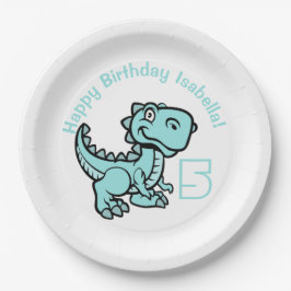 Åldersmål T Rex Dinosaur Birthday