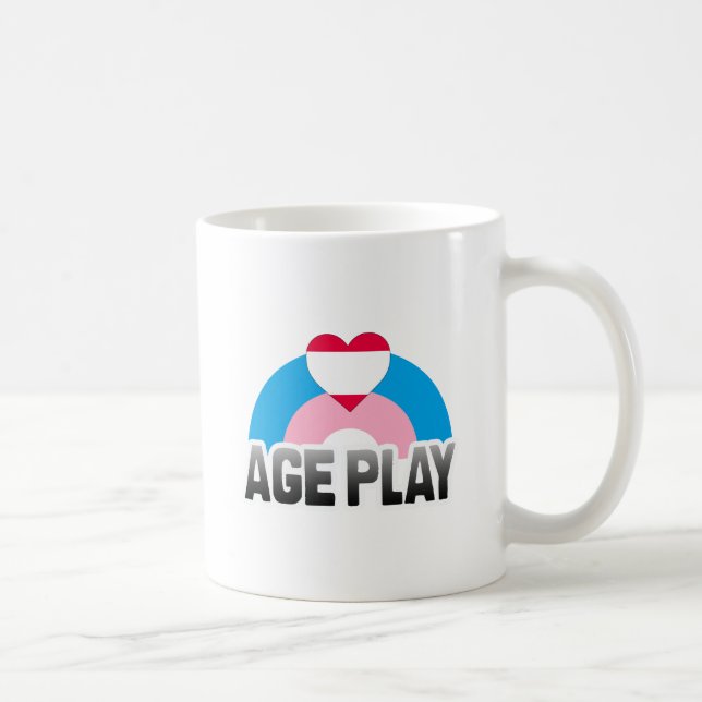 ÅLDERSPEL REGNBÅGE KAFFEMUGG (Höger)
