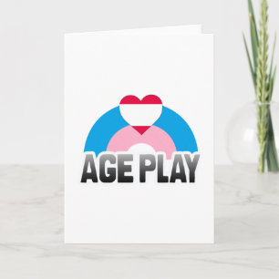 ÅLDERSPEL REGNBÅGE KORT
