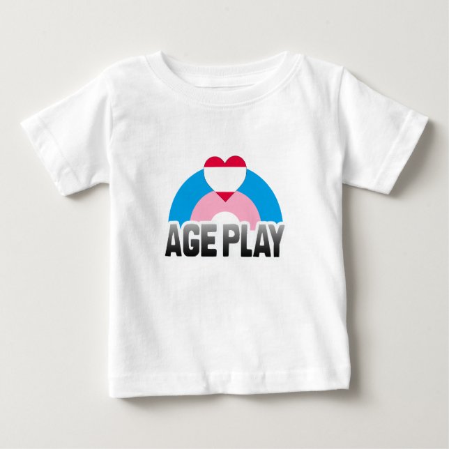 ÅLDERSPEL REGNBÅGE T SHIRT (Framsida)