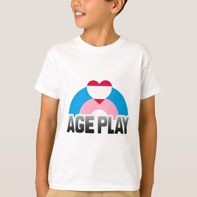 ÅLDERSPEL REGNBÅGE TEE (Framsida)