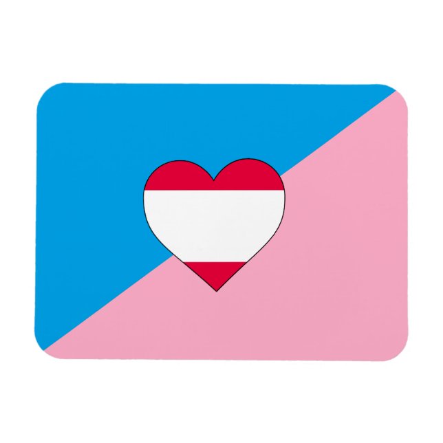 ÅLDERSPEL STOLTHETSFANA MAGNET (Horisontell)