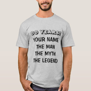 Åldersspecifik födelsedag för att skjorta den m t-shirt
